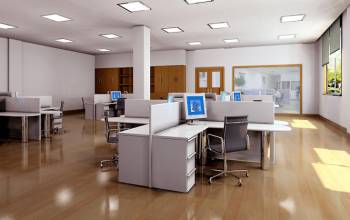 簡約時尚的辦公室環(huán)境