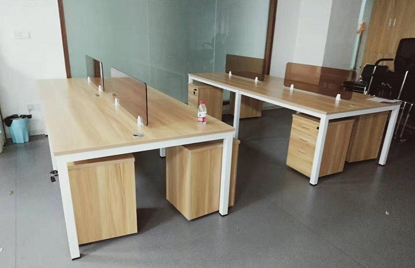 中纖板辦公家具職員辦公桌 中纖板辦公家具職員辦公桌