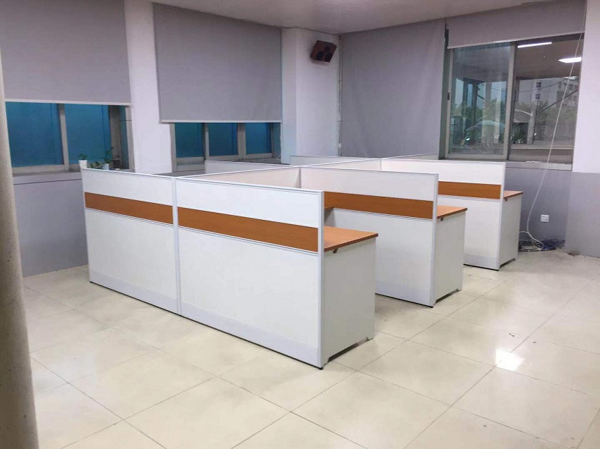 屏風辦公家具實景圖 屏風辦公家具實景圖